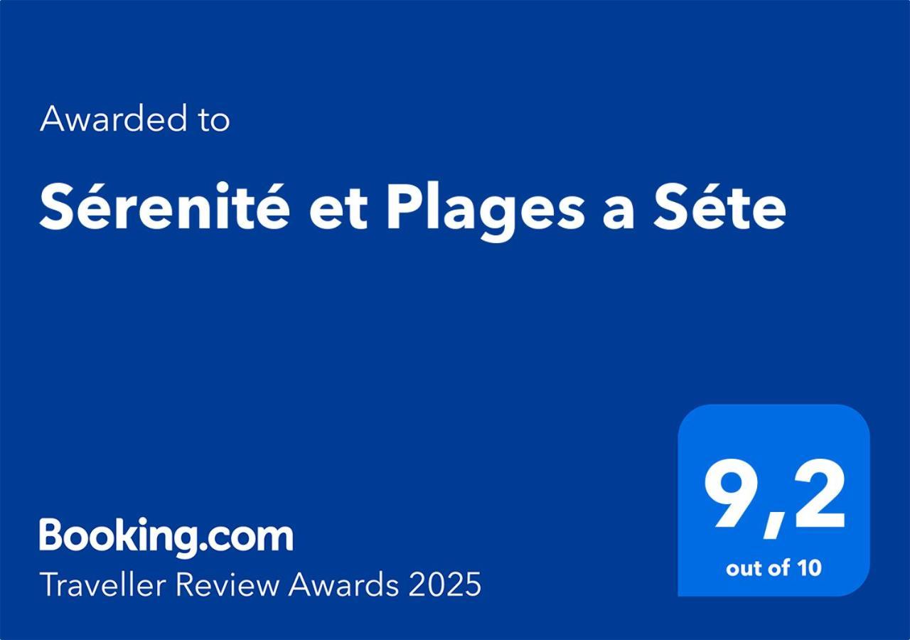 Serenite Et Plages A Sète Eksteriør billede
